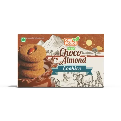 Choco Almond Cookies (75gms)